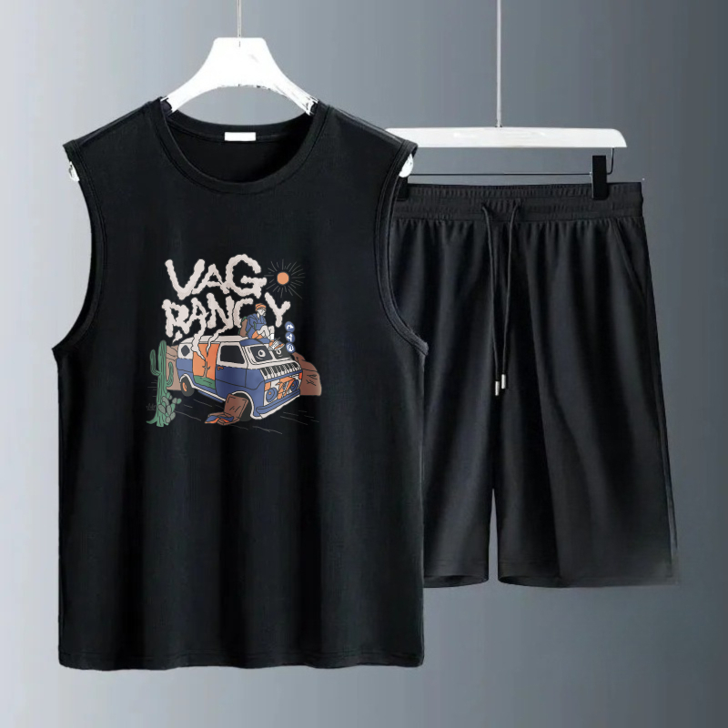 Summer Clothing Sets - Herensets tanktops 2026 zomer snel drogend