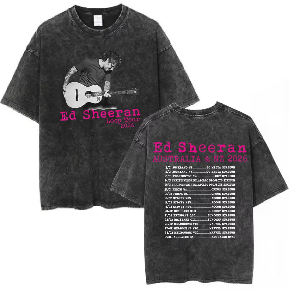 Summer Clothing Australia - Ed Sheeran Loop Tour Australië 2026