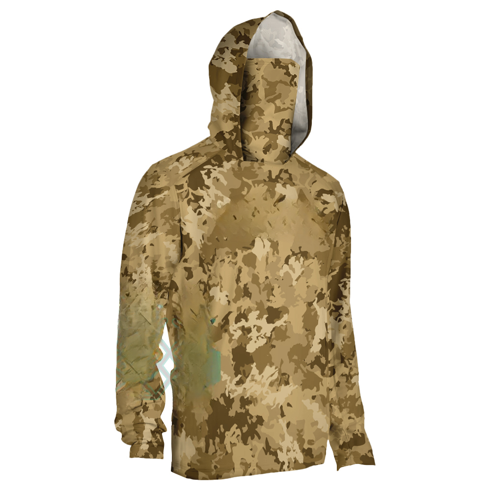 Rash Guard Long Sleeve - Visserijshirt Zomer Performance Visserijkleding Heren Lange