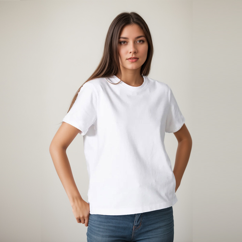Quality Summer Clothing - Katoen Plus Size Tops met korte