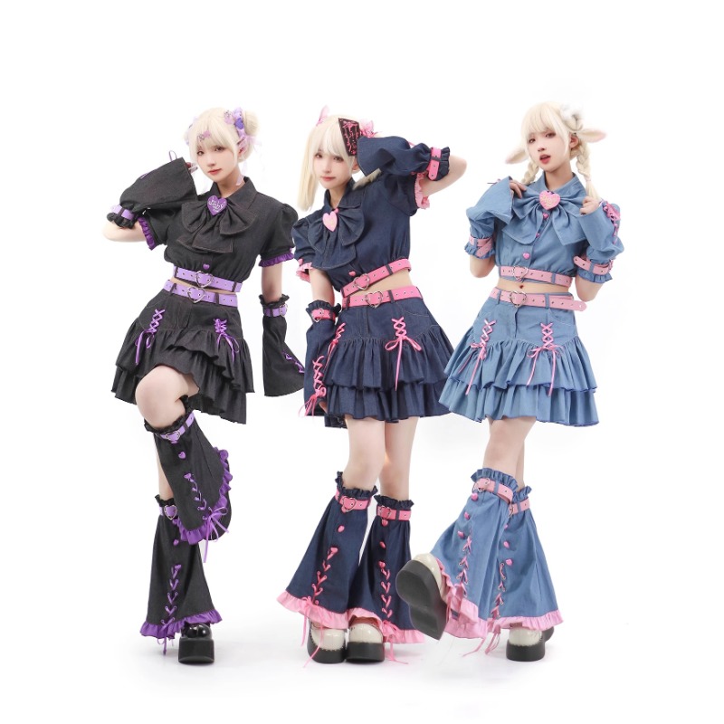 Summer Alt Clothing - 2024 Denim Lieverd Y 2K Set