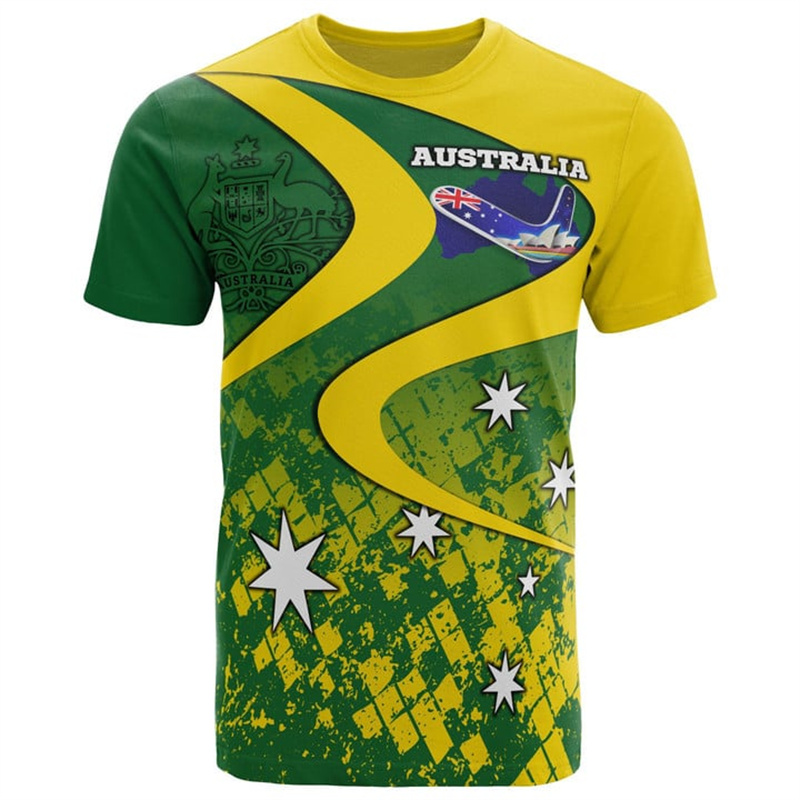 Summer Clothing Australia - 3d Print Australië Vlag T Shirts