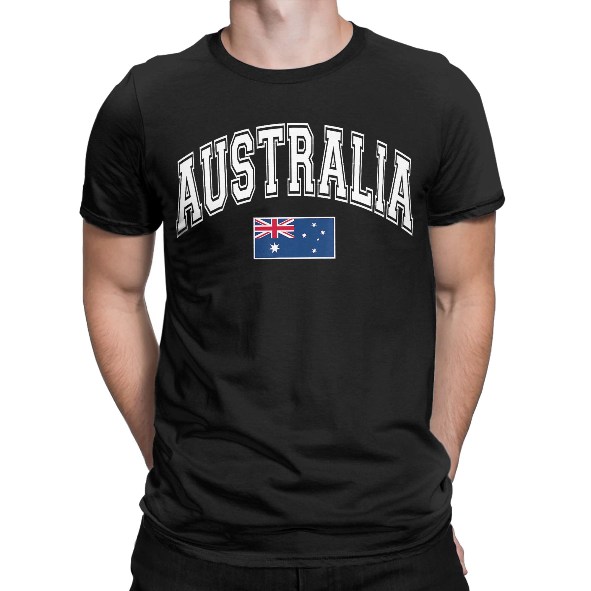 Summer Clothing Australia - Heren T-shirt Australië Australische vlag Nieuwigheid