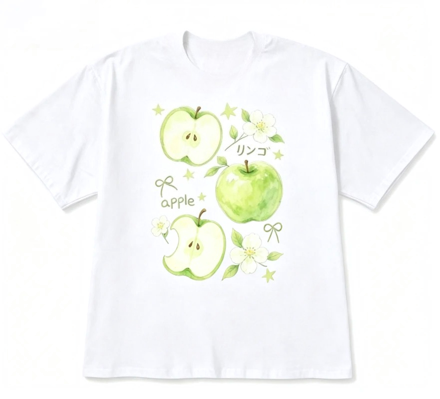 Dameskleding Y2k Apple Print R - Summer Clothing Reviews recensie en prijs