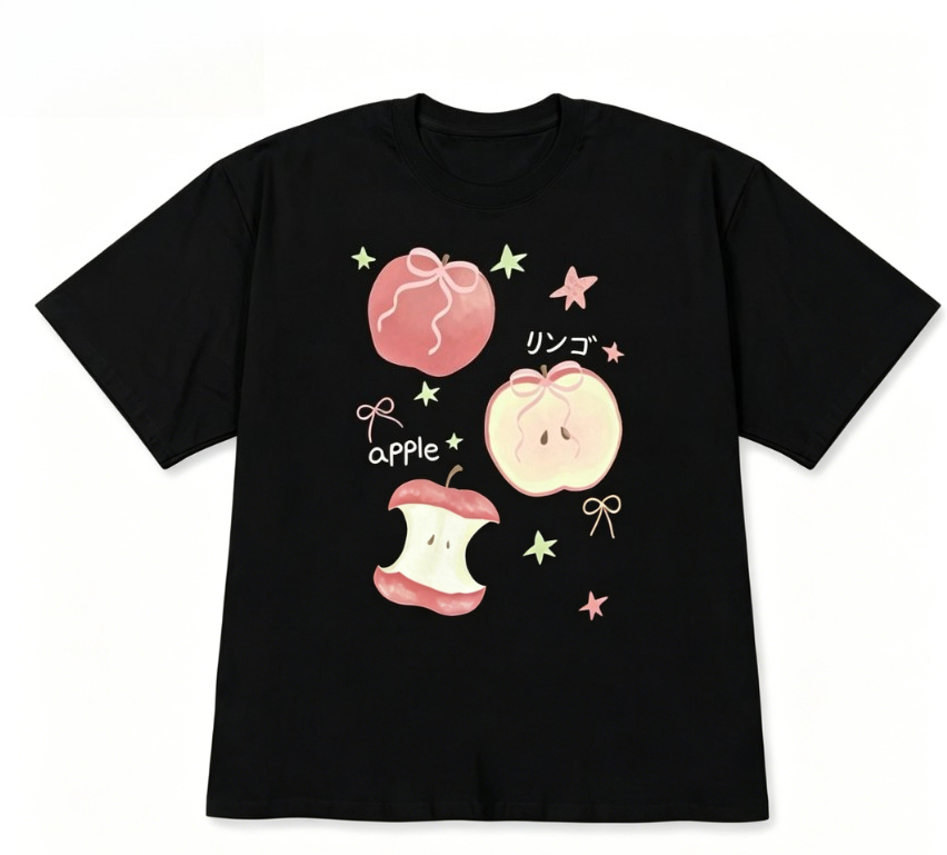 Dameskleding Y2k Apple Print R - Summer Clothing Reviews recensie en prijs
