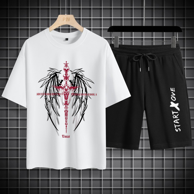 1 stuk Heren t-shirt set 2026  - Summer Clothing Outfits recensie en prijs