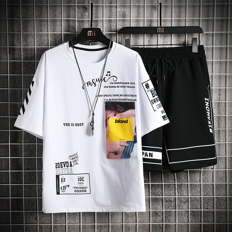 Nieuwe heren zomer trainingspa - Summer Clothing Brand Names recensie en prijs