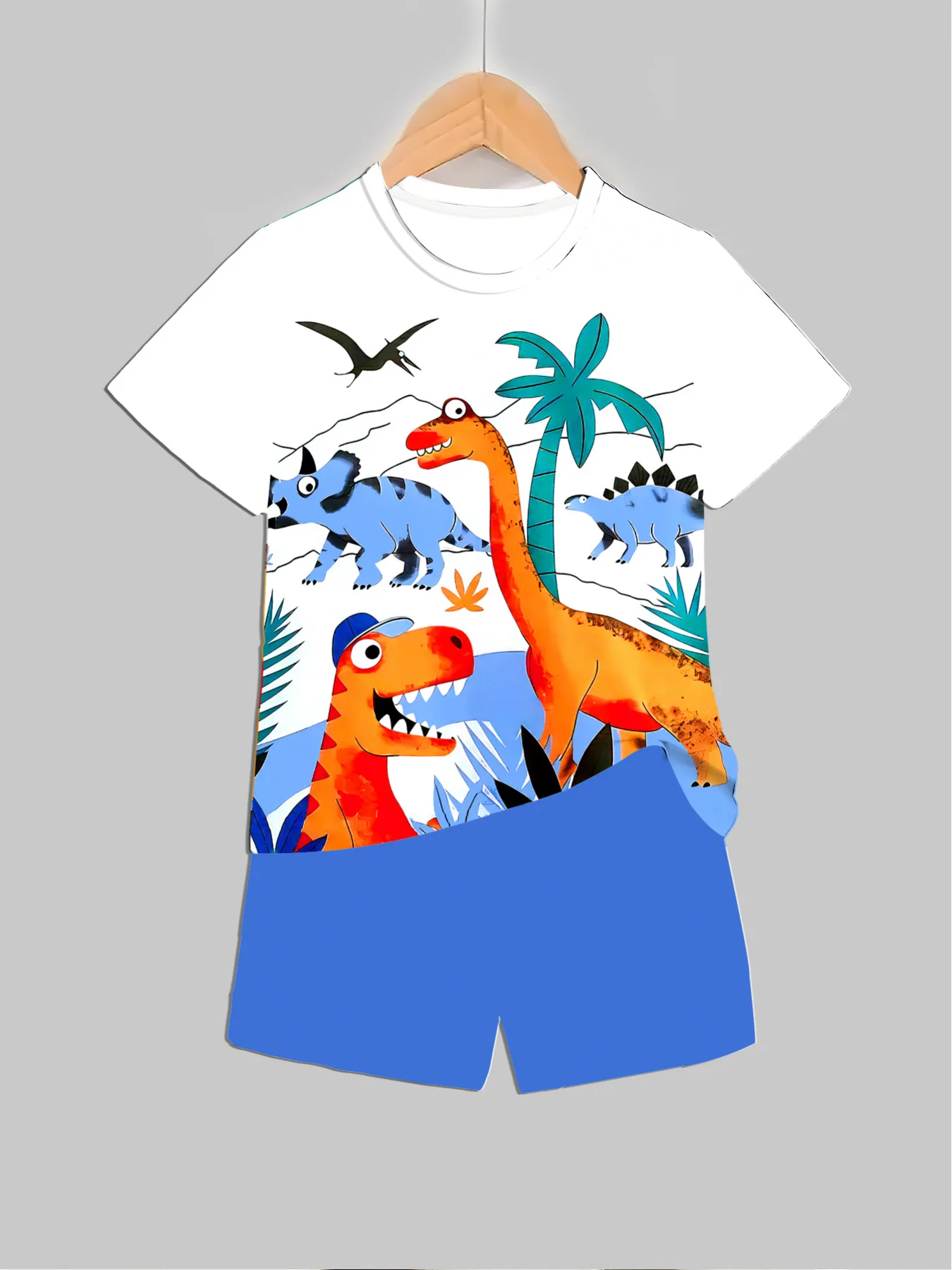Nieuwe dinosaurus bedrukte out - Summer Clothing Outfits recensie en prijs