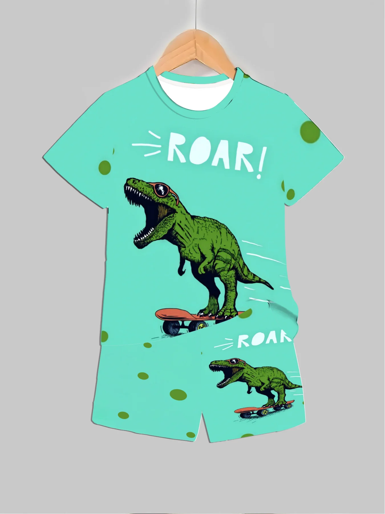 Nieuwe dinosaurus bedrukte out - Summer Clothing Outfits recensie en prijs