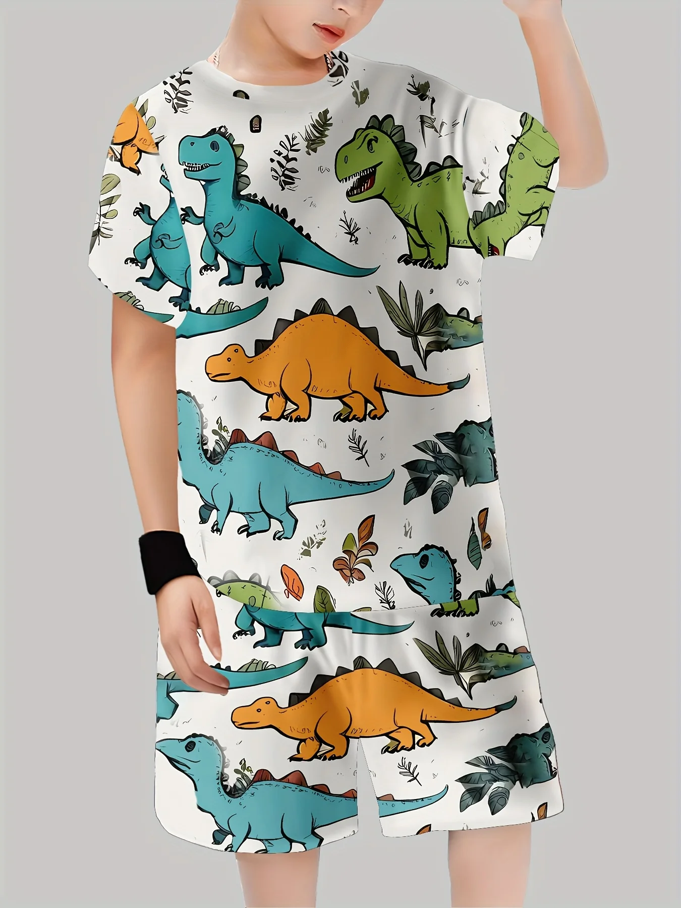 Nieuwe dinosaurus bedrukte out - Summer Clothing Outfits recensie en prijs