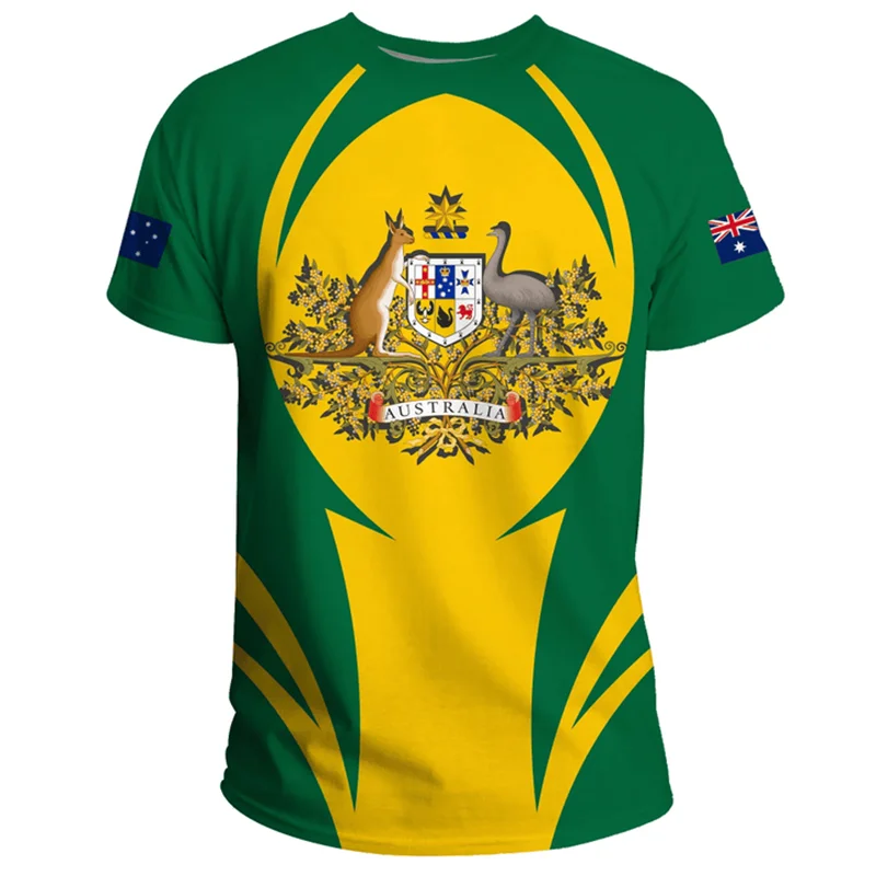 3D Print Australische Vlag T-S - Summer Clothing Australia recensie en prijs