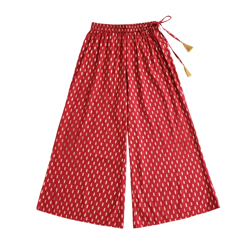 Indiase etnische broek voor da - Summer Clothing India recensie en prijs