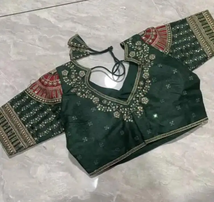 Traditionele Indiase Sari Top  - Summer Clothing India recensie en prijs