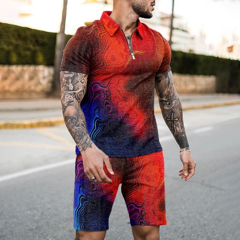 Zomer poloshirt met rits, 2-de - Summer Clothing Styles Men recensie en prijs