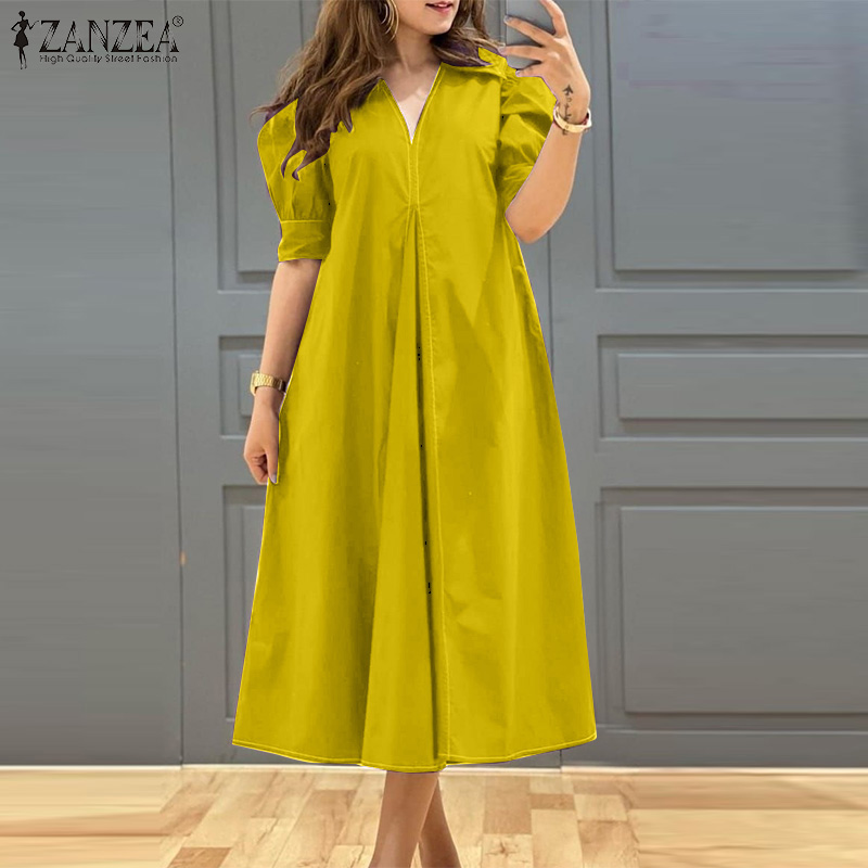 ZANZEA Plus Size 5XL Womens Ca - Summer Clothing For Older Women recensie en prijs