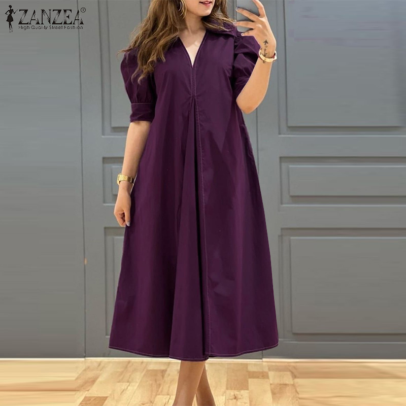 ZANZEA Plus Size 5XL Womens Ca - Summer Clothing For Older Women recensie en prijs