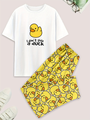 Casual pyjamaset voor heren, T - Summer Duck Clothing recensie en prijs