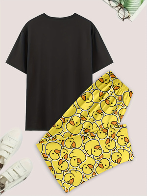Casual pyjamaset voor heren, T - Summer Duck Clothing recensie en prijs