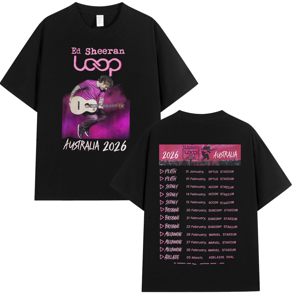 Ed Sheeran Loop Tour Australië - Summer Clothing Australia recensie en prijs