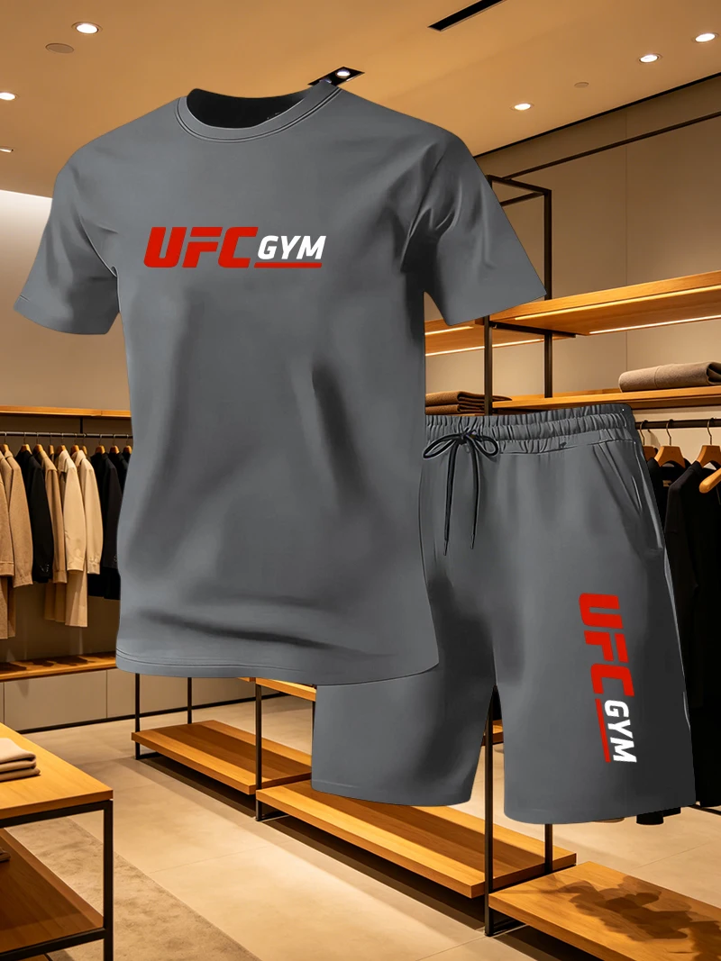 Herensportkleding T-shirt Shor - Summer Clothing Men Fashion recensie en prijs
