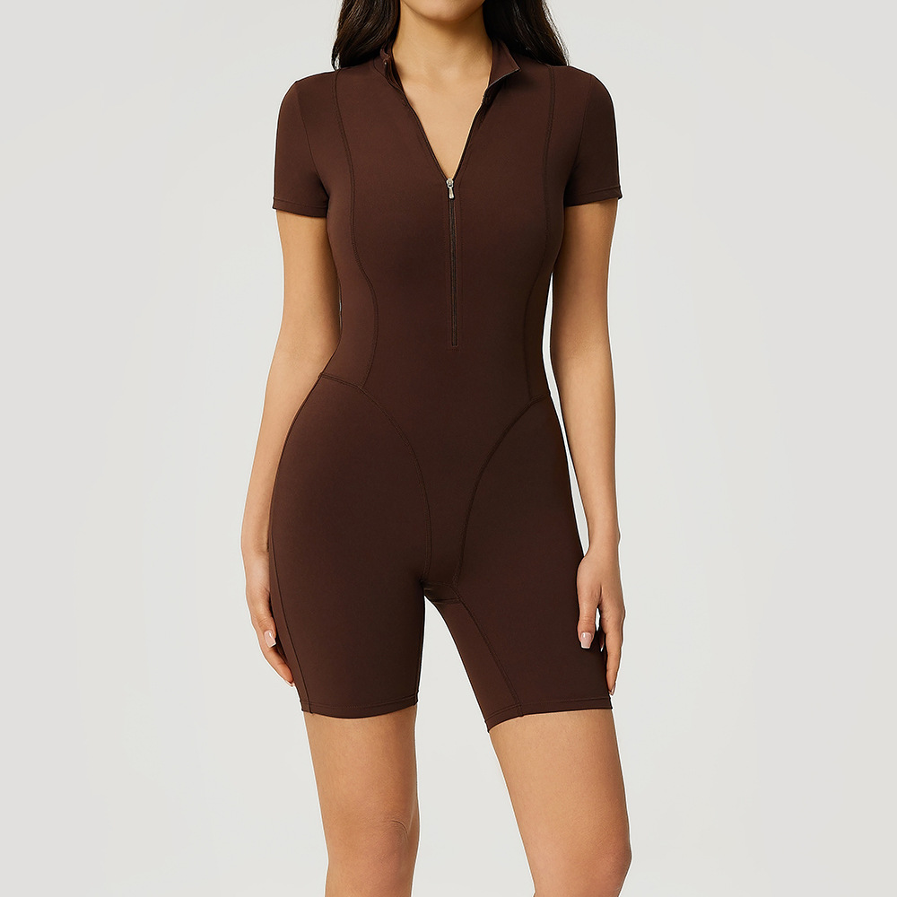 Rits Workout Jumpsuit Sportove - Summer Clothing Logo recensie en prijs