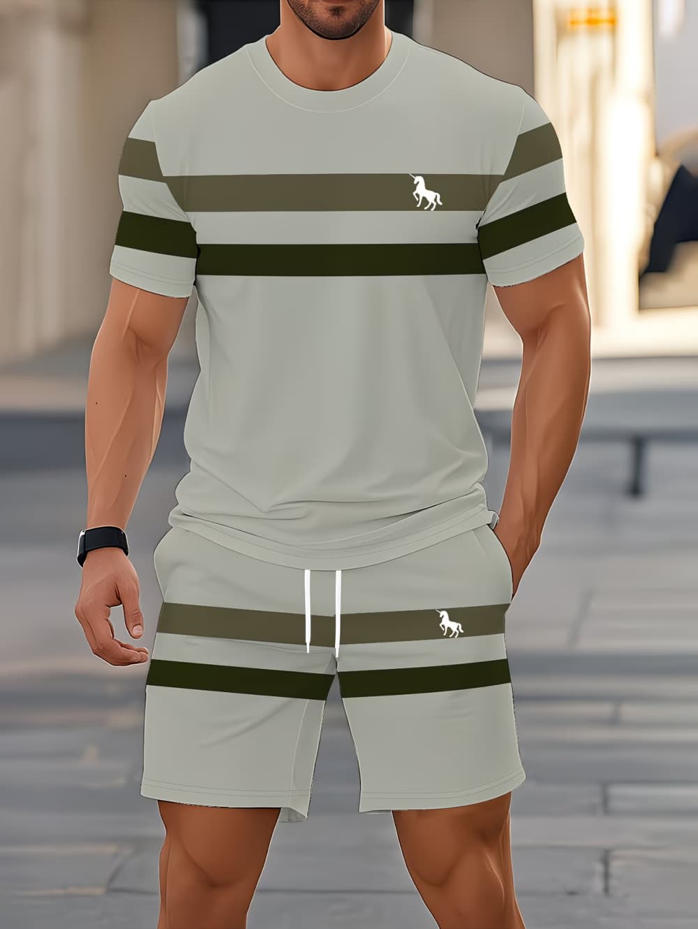 Mannen Zomer Sets Grappige 3D  - Summer Clothing Outfits recensie en prijs