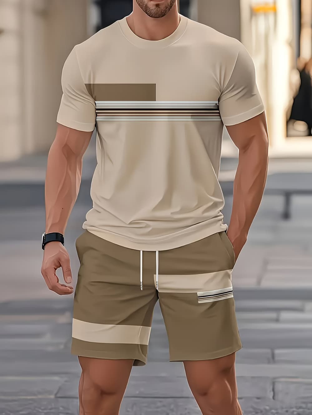 Mannen Zomer Sets Grappige 3D  - Summer Clothing Outfits recensie en prijs