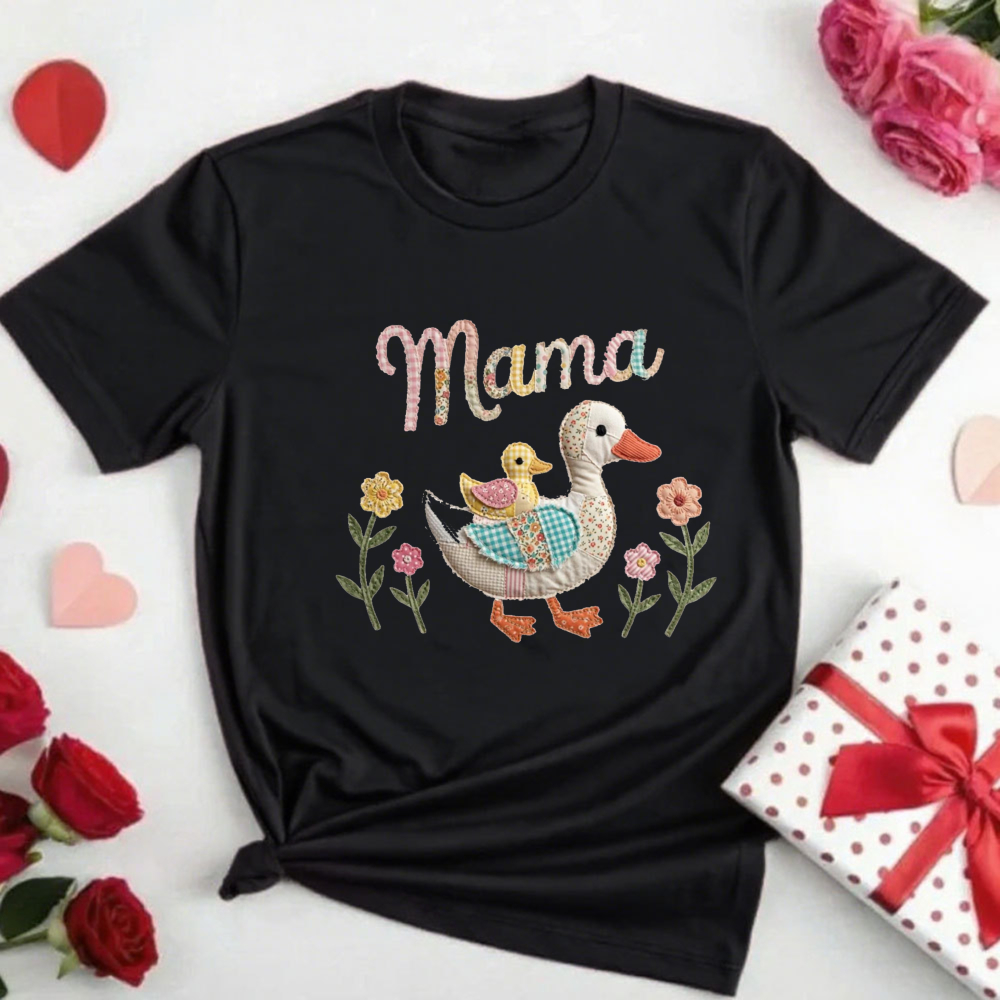 Vrouwen Zomer Mama Duck Patchw - Summer Duck Clothing recensie en prijs