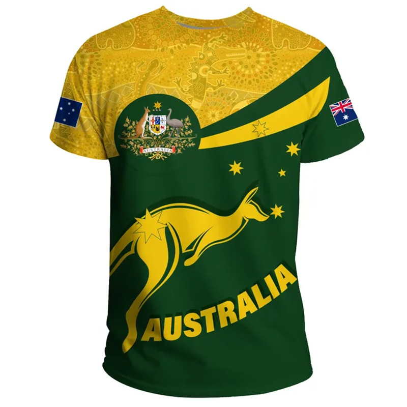 3d Print Australië Vlag T Shir - Summer Clothing Australia recensie en prijs