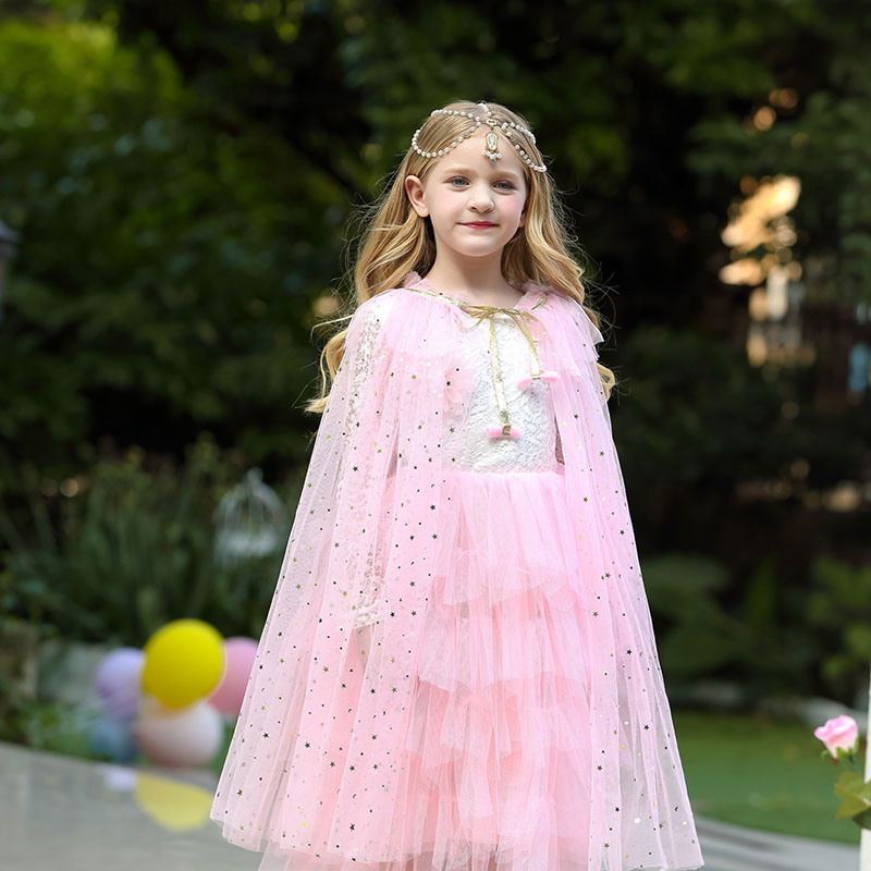 Meisjes Prinses Cape Kinderen  - Summer Kids Clothing recensie en prijs