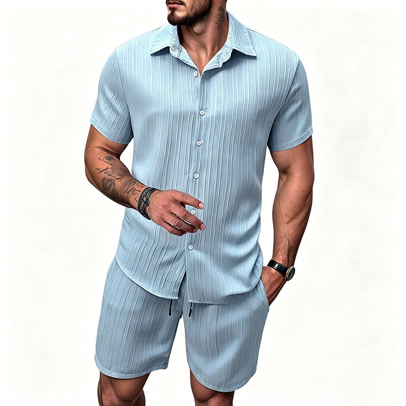 2026 Nieuwe Heren Verticale Kr - Summer Clothing Sets recensie en prijs