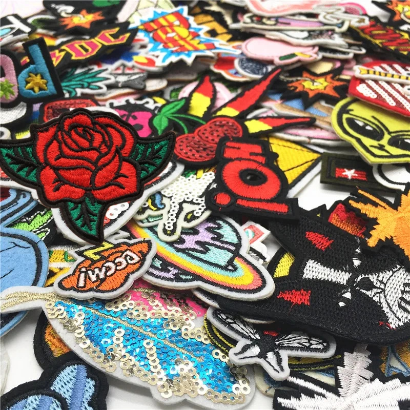 30 stks/partij borduurpatches  - Summer Clothing Pictures recensie en prijs