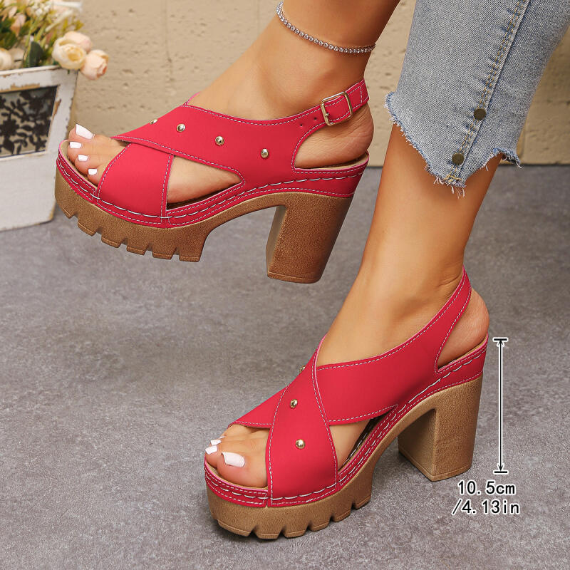 Vintage Super Hoge Hak Cross S - Summer Clothing Petite recensie en prijs