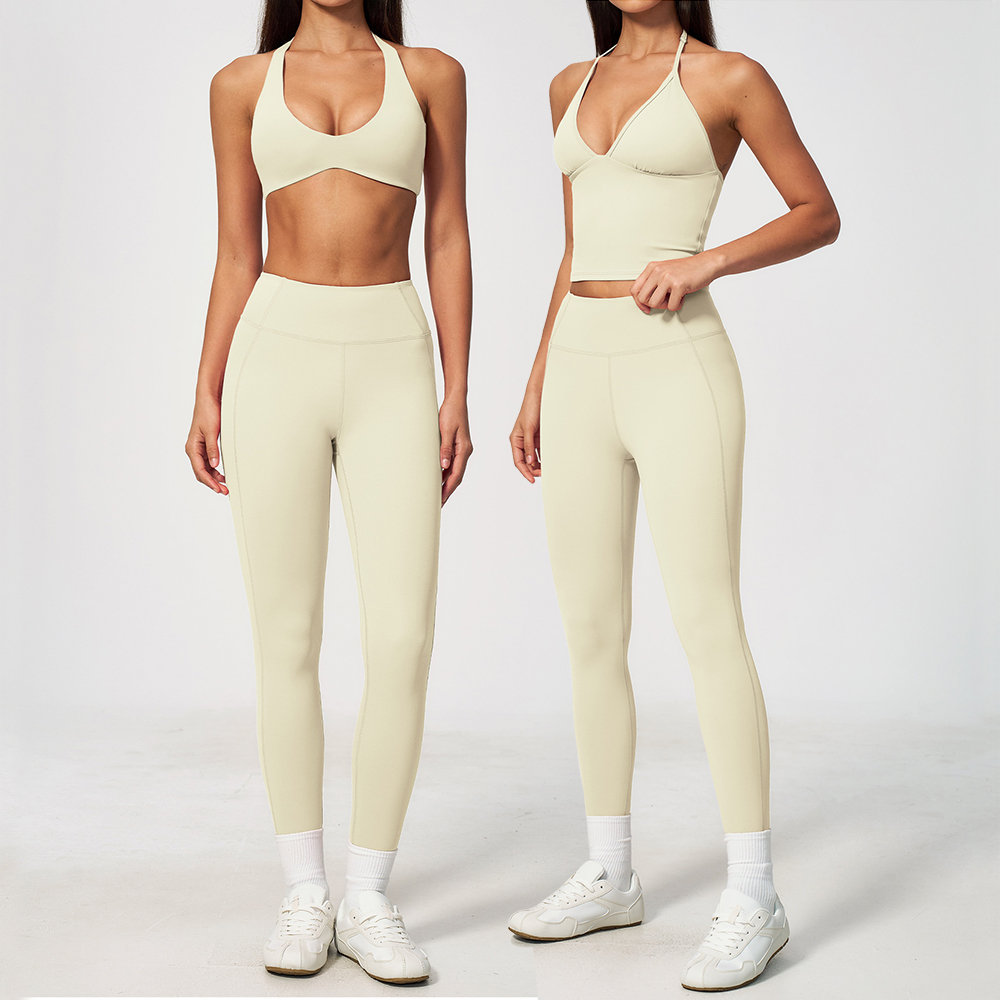 Dames 2-delige yogaset, 3/4 mo - Summer Clothing Logo recensie en prijs