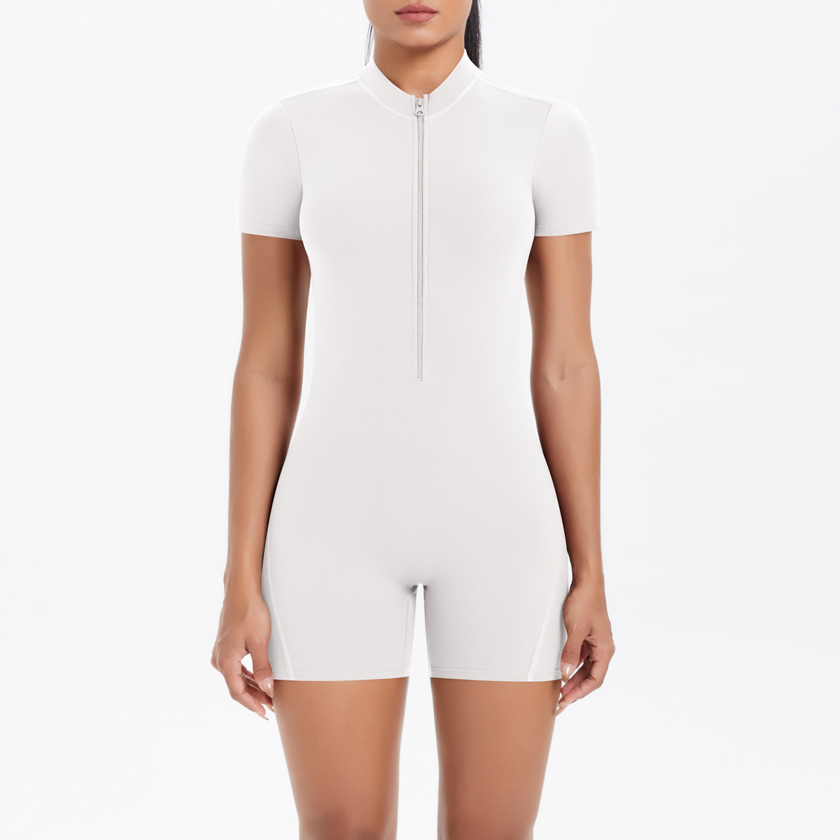 Workout jumpsuit met korte mou - Summer Clothing Logo recensie en prijs