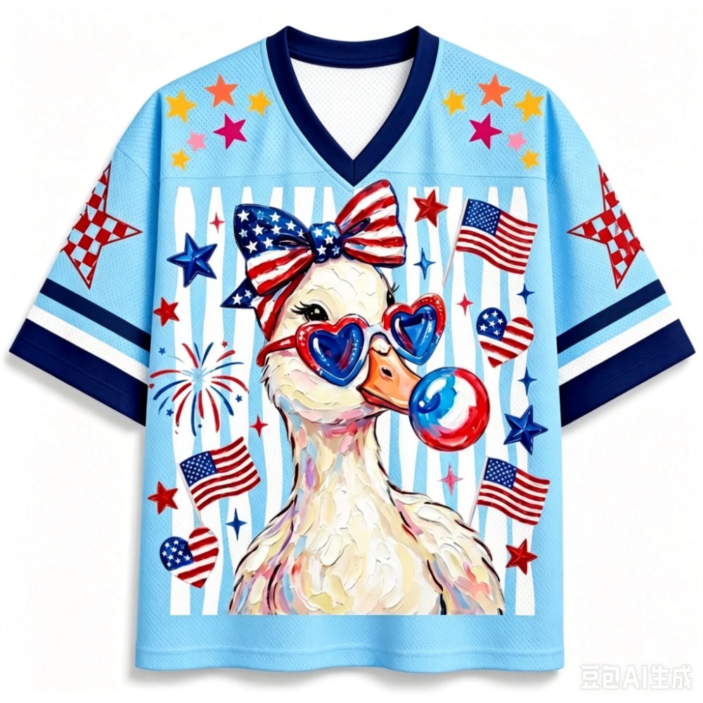 Stervlag-eend-illustratie 3D-p - Summer Duck Clothing recensie en prijs