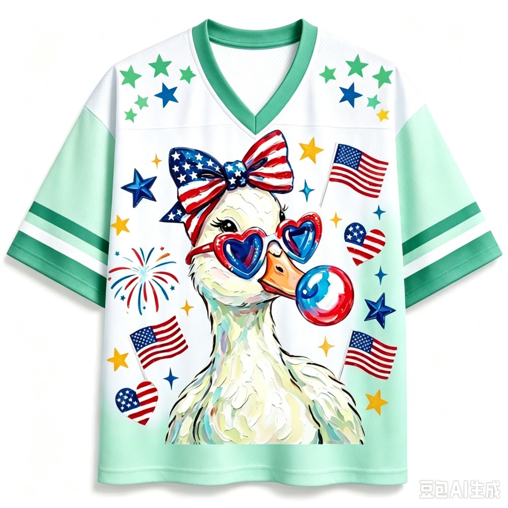Stervlag-eend-illustratie 3D-p - Summer Duck Clothing recensie en prijs